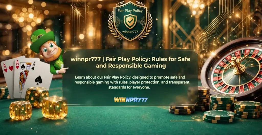 Winnpr777 | Fair Play Policy