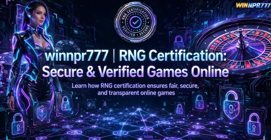 Winnpr777| RNG Certification