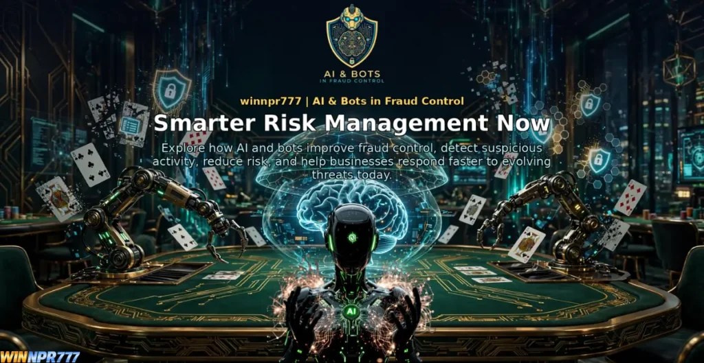 Winnpr777 | Al & Bots in Fraud Control