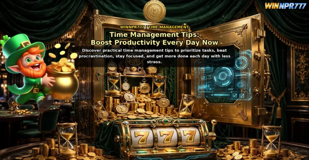 Winnpr777 | Time Management Tips