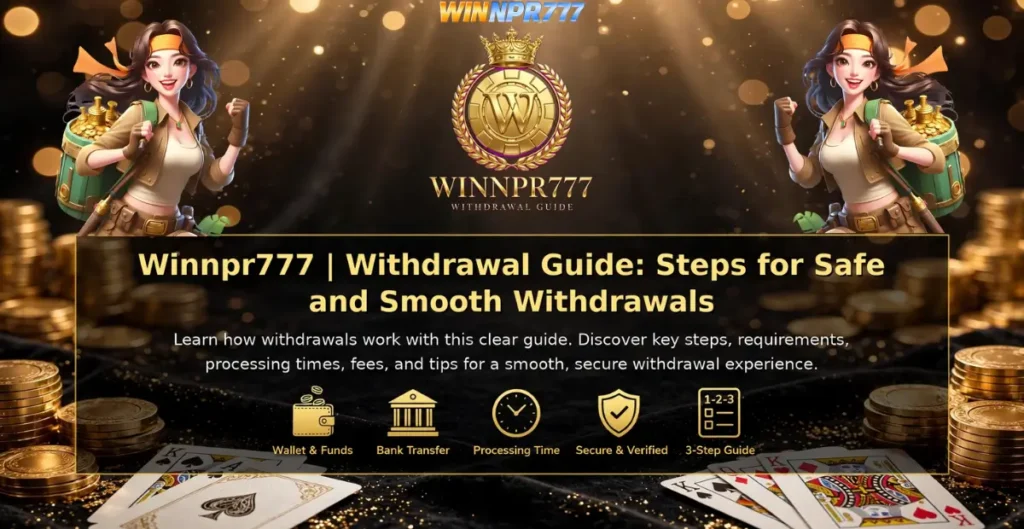 Winnpr777 | Withdrawal Guide