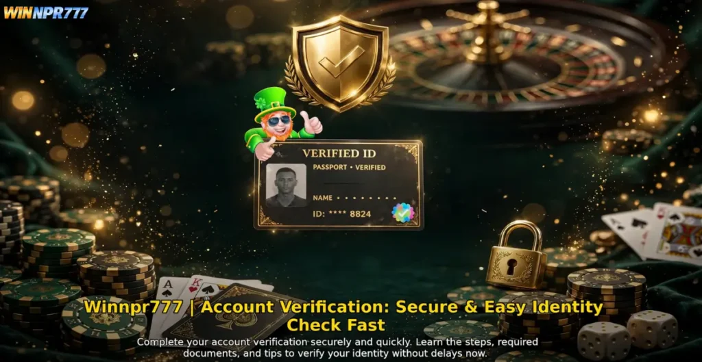 Winnpr777 | Account verification