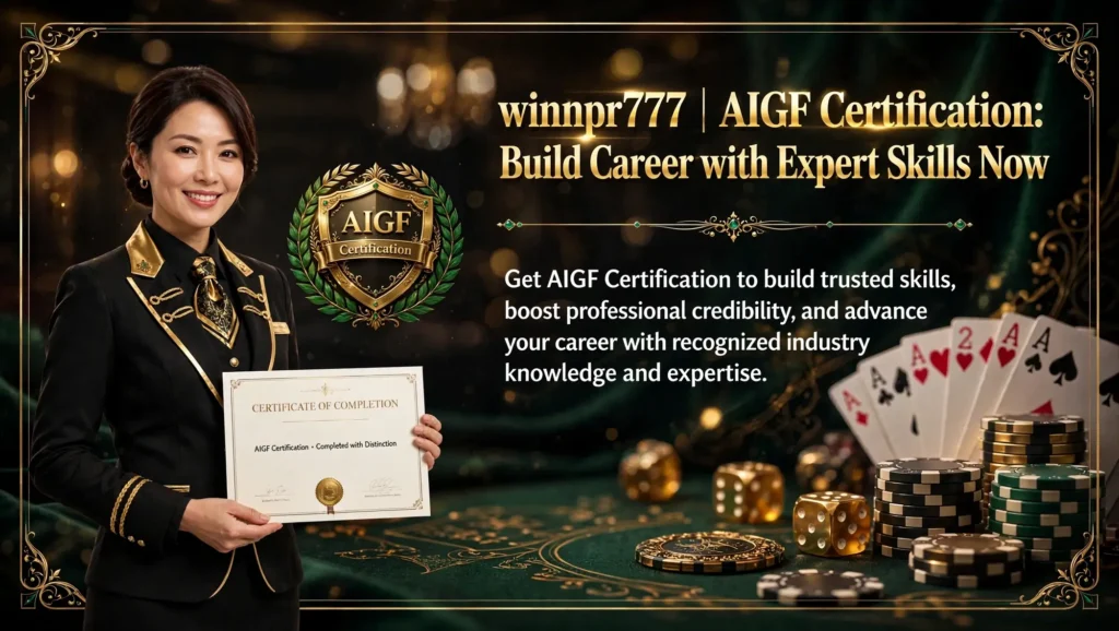 Winnpr777 | AIGF Certification