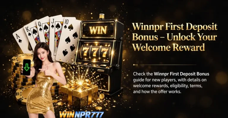 Winnpr First Deposit Bonus